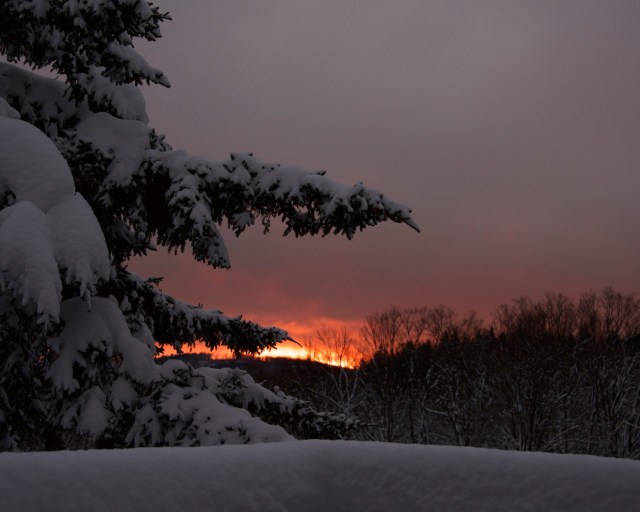 nebo-vecher-zakat-zima-derevya